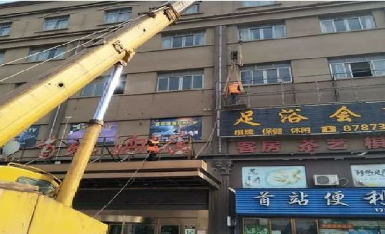 上杭安装较高的门店招牌有什么好的方法？